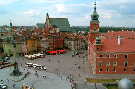 The Royal Castle in Warsaw, Poland photo