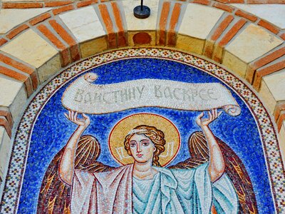Angel religion painting photo