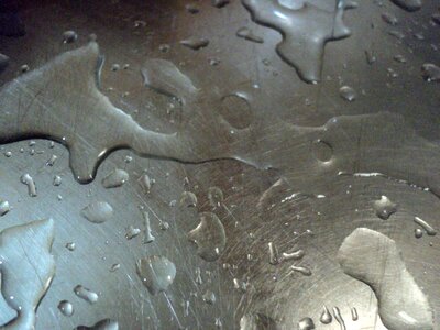 Dew metal silver