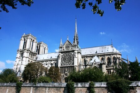 Notre dame cathedral paris photo