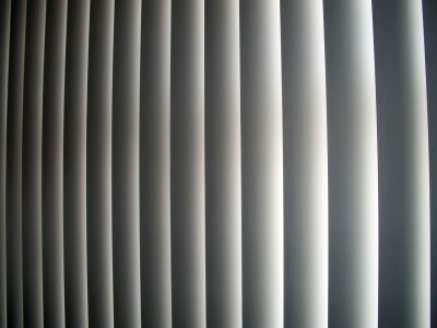 Gray blinds vertical