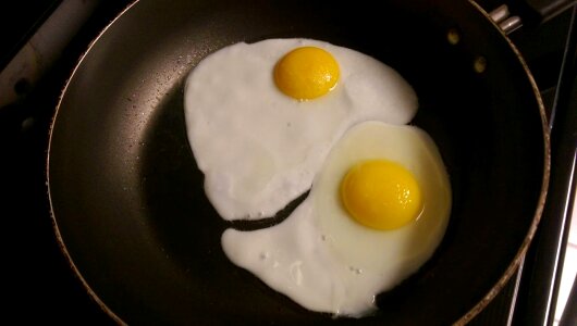 Cholesterol egg yolk food photo