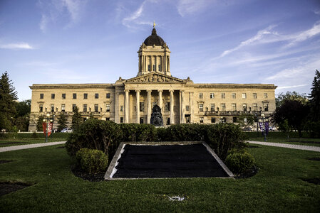 Manitoba Capital building in Winnipeg photo