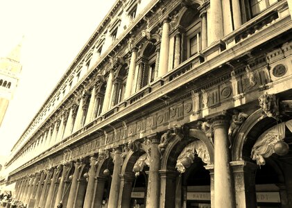 Facade artistically beautiful