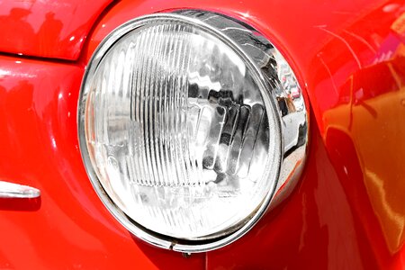 Chrome metallic red