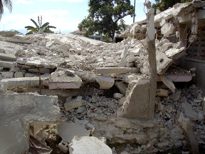 Aftermath earthquake Haiti