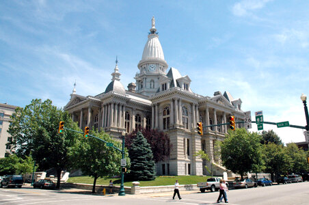 The Court House Downtown in Lafayette, Indiana photo