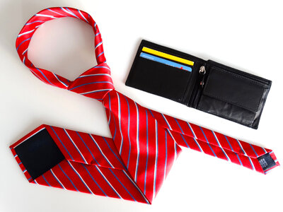 Tie and Wallet photo