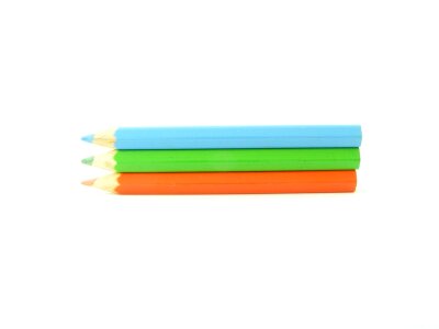 Overexposed pencils white