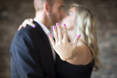 Engagement Couple photo