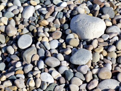 Round stone sky landscape