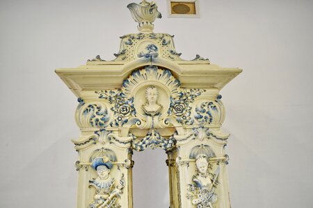 Baroque culture interior decoration photo