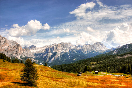 Dolomite Mountains photo