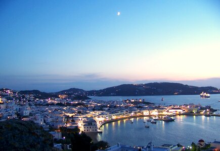 Sea evening holidays