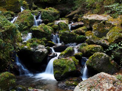 Valley river waterfall photo