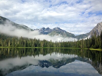 Emerald Lake, Alberta, Canadian Rockies photo