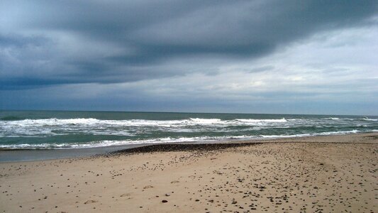 Clouds sea nature