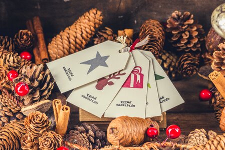 Brown card celebration