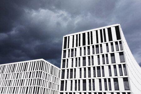 Buildings and towers in Berlin, Germany photo