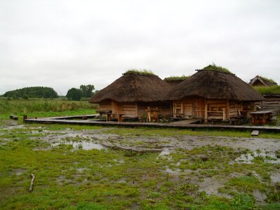 Village museum mud