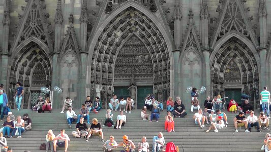 Human building church