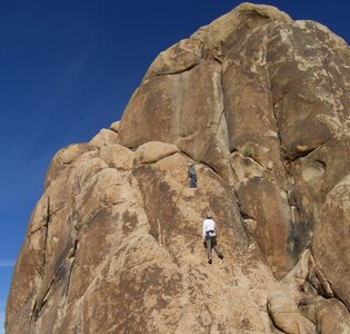 California rock climbing rock climbers photo