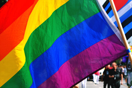 Flag for Gay Pride photo
