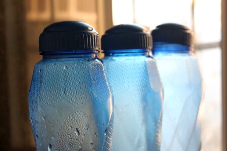 Water chilled blue