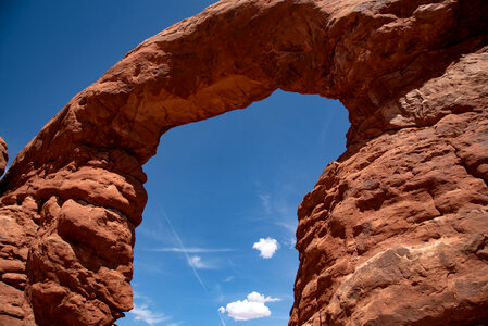 Big Arch Hole and blue sky