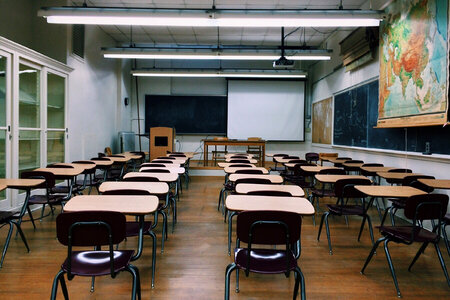 Classroom in School photo