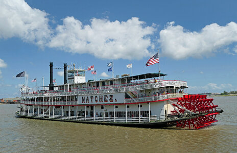 Steamboat Natchez. New Orleans