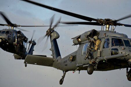 HH-60G Pave Hawks Helicopters photo