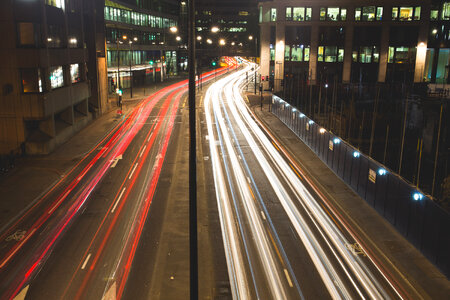 City Traffic Cars Lights photo