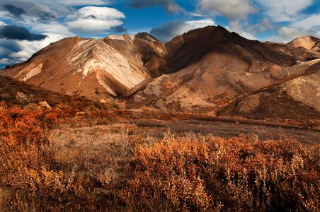 Cathedral Mountain Denali National Park Alaska photo