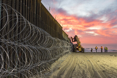 U.S. Border Patrol Agents at Border Field State Park