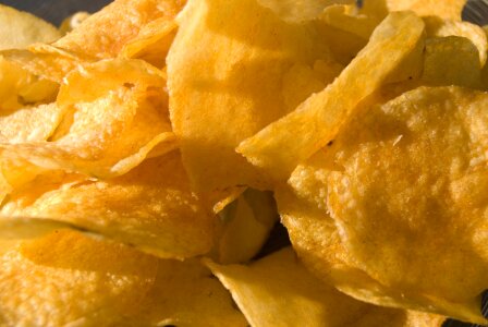 Chips fast food junk food photo