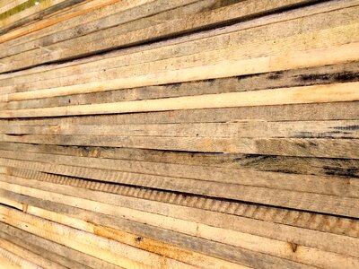 Stack bohlen pile of wood