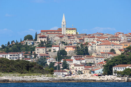 Coastal town of Vrsar in Croatia photo