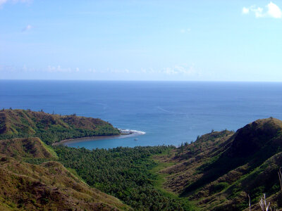 Cetti Bay landscape in Guam photo
