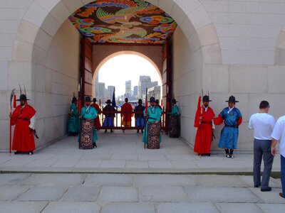 Seoul the tradition of city photo