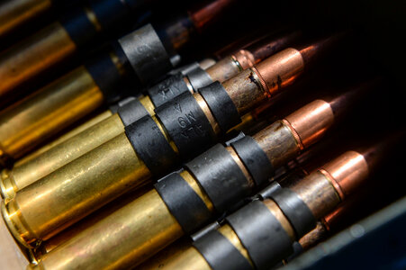 Bullets to 50 caliber Machine Gun Rounds