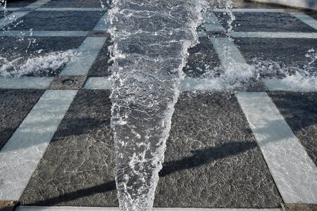 Capital City splash pavement photo