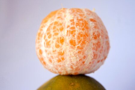 Breakfast button citrus photo