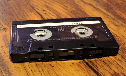 Tape magnetic tape recording