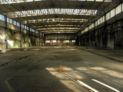 Factory ruin industry photo