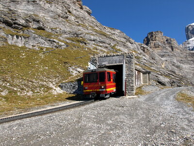 Eigergletscher train station photo