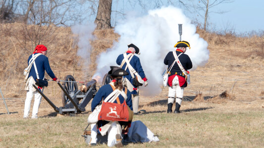 black powder demonstration photo