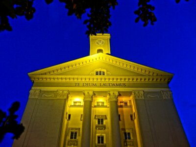 Poland night church