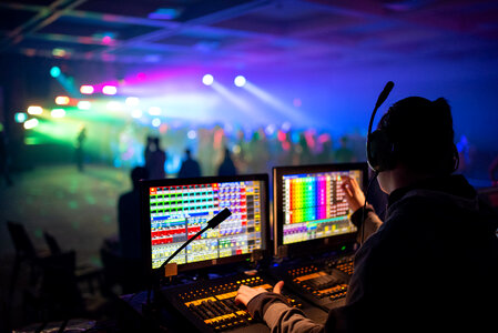 Operators at control panels