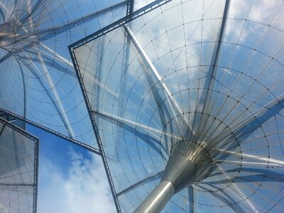 Architecture sun baluer sky